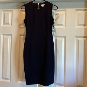 Calvin Klein sleeveless pencil dress